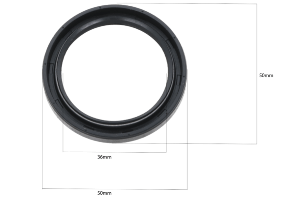 Iseki Crankshaft seal (Front) E255, E262, E374, E383, E393, E3100, E3112 - Image 3