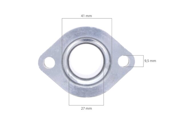 Upper thermostat housing Kubota, Hinomoto, Bobcat: Airman, Kioti, Hyundai, New Holland Schaffer, Tym, Schaffer, Etc., - Image 3