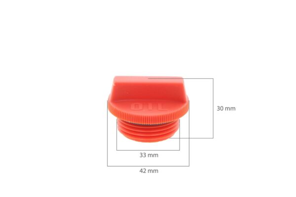 Hydraulics Oil filler cap Kubota B, BX, L, M serie Kioti, Hinomoto - Image 2
