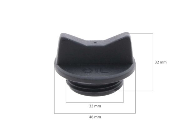 Oil filler cap Kubota, Kioti, Bobcat, Hitachi, Hyundai, Takeuchi, New Holland, Etc., - Image 2