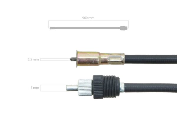 Hour meter cable 960mm Kubota L175, L225, L1500, L2000, L2200, Zen Noh ZL1500, ZL2000, ZL2200 - Image 2