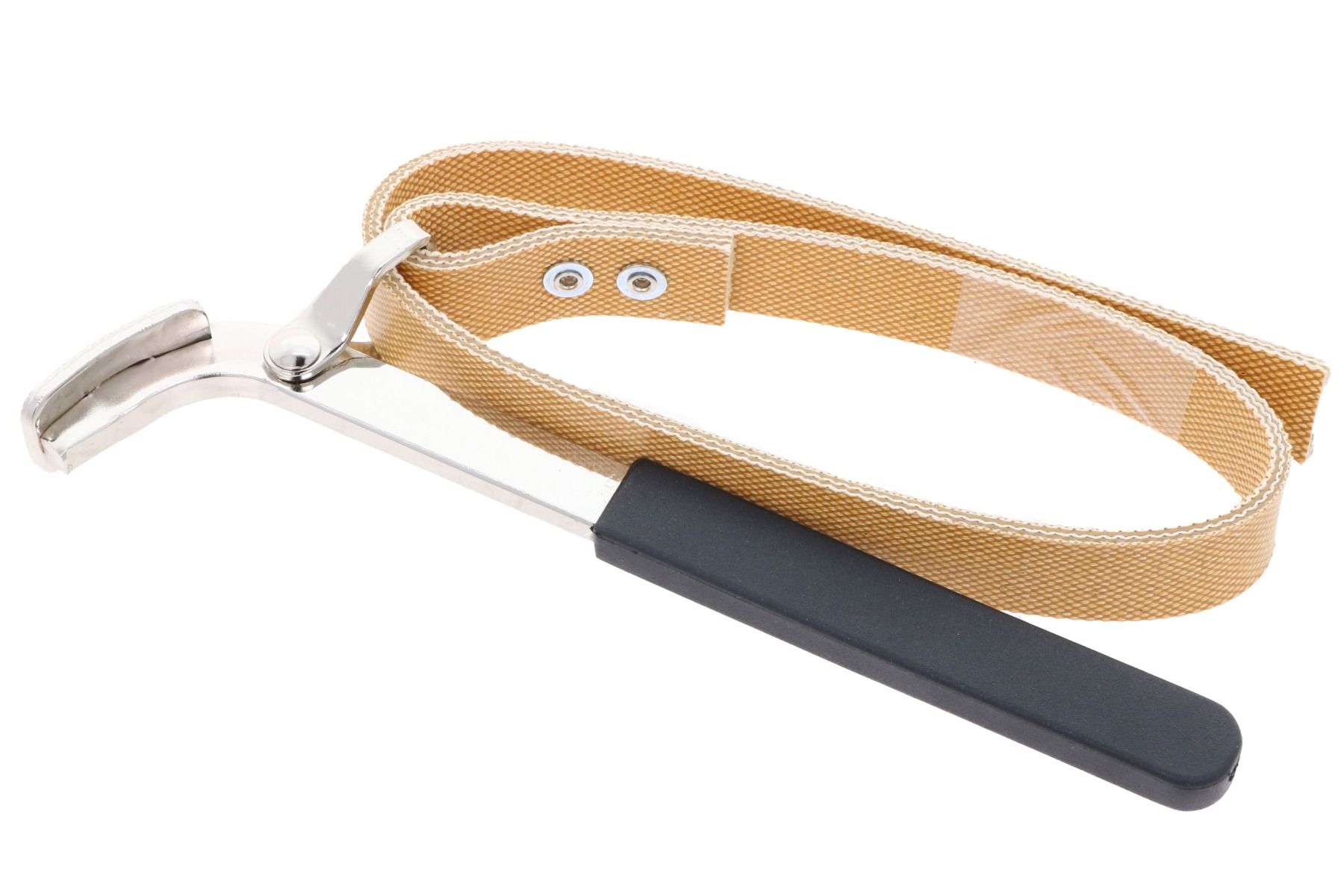 Strap wrench for removing filters