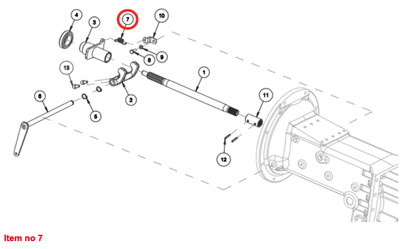 Spring for thrust bearing Captain, Startrac, Antonio Carraro, Etc.,