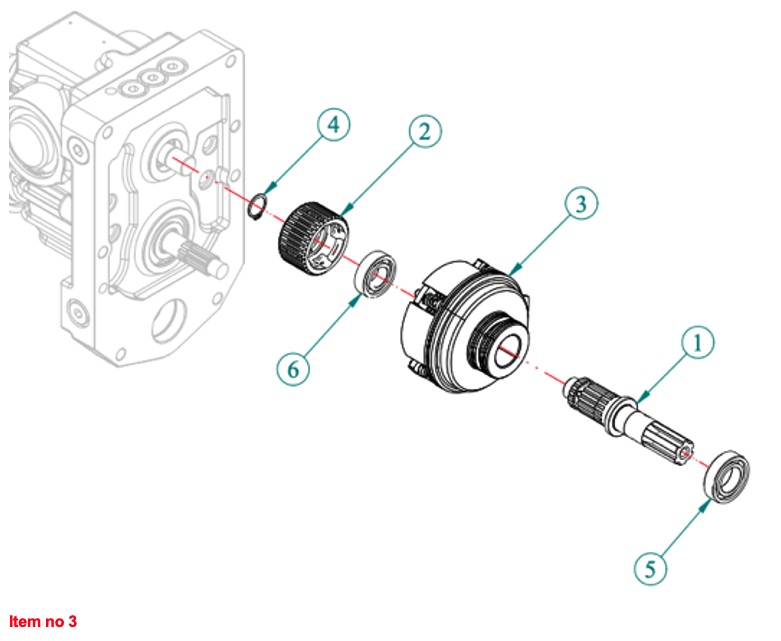 IPTO clutch (Complete) Captain 263H, Startrac 26H, 263H, Antonio Carraro 26H,