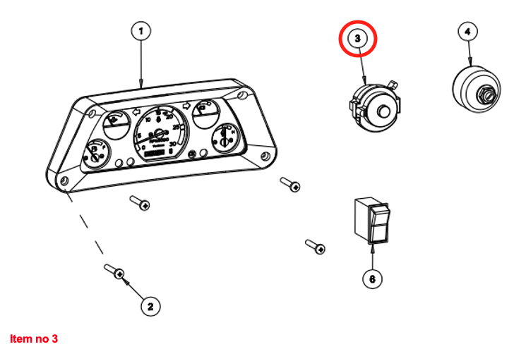Combination switch Captain, Startrac, Antonio Carraro, Agritech, Etc.,
