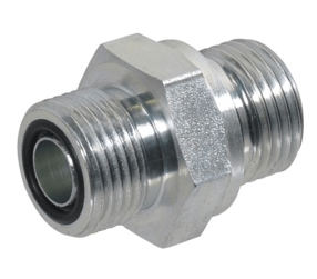 Adapter nipple 3/8" BSP X 13/16" ORFS Captain, Startrac, Antonio Carraro, Etc.,