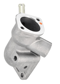Thermostat housing / water flange Kubota KH, KX, R, RC, U-Types, Carrier, Bobcat,