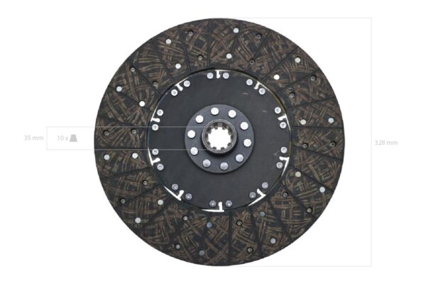 Clutch Disc Ford / New Holland Power Major, Super Major