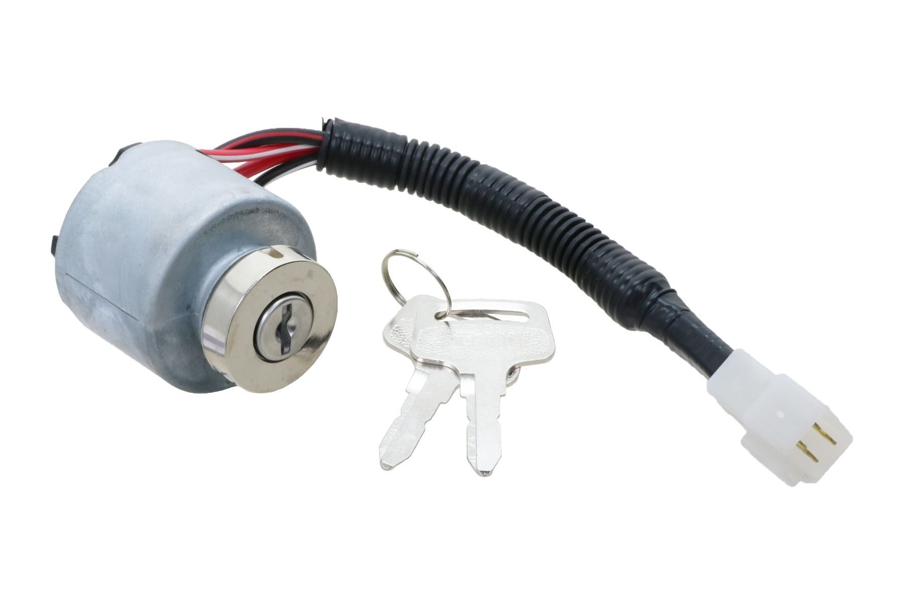 Weelparz 3741059110 Ignition Starter Switch With 2 Key 37410-59110 Compatible with Kubota B1750D B1750E B1750HST B2150D B1550E 