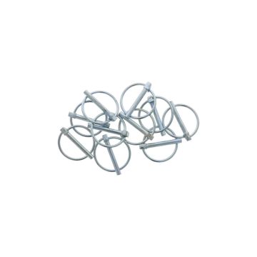 Set of 10 linch pins 6mm