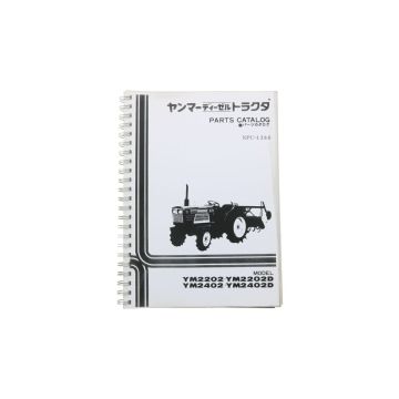 Yanmar YM2202, YM2402 Parts catalog with technical drawings