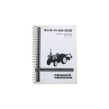Yanmar YM1802, YM2002 Parts catalog with technical drawings