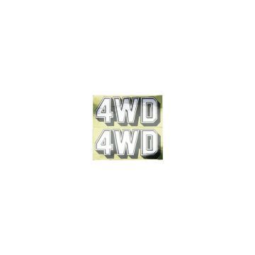 4WD Sticker