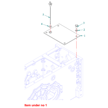 Gearbox Gasket Captain 273, Startrac 273, 