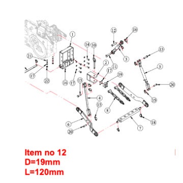 Toplink pin Captain, Startrac, Antonio Carraro, Etc., 