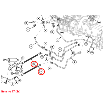 Hydraulic hose control Captain Startrac, Antonio Carraro,
