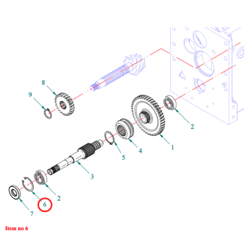 Circlip internal Ø47X1.75mm Captain 273, Startrac 273, 