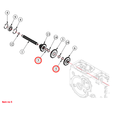 Circlip Axle Ø30x2 Captain, Startrac, New Holland, Antonio Carraro, Etc.,