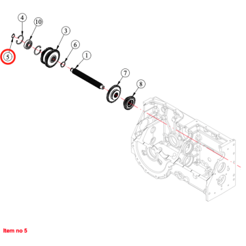 Circlip Axle Ø20x1.2mm Captain, Startrac, Antonio Carraro, Agritech, Etc.,