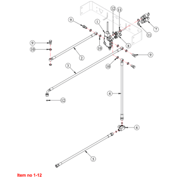 Hydraulic valve (Rear mounting) Captain, Startrac, Antonio Carraro, Etc.,