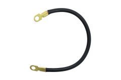 Black battery cable 305mm