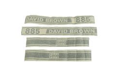 Bonnet decal sticker David Brown 885