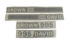 Bonnet decal sticker David Brown 995 