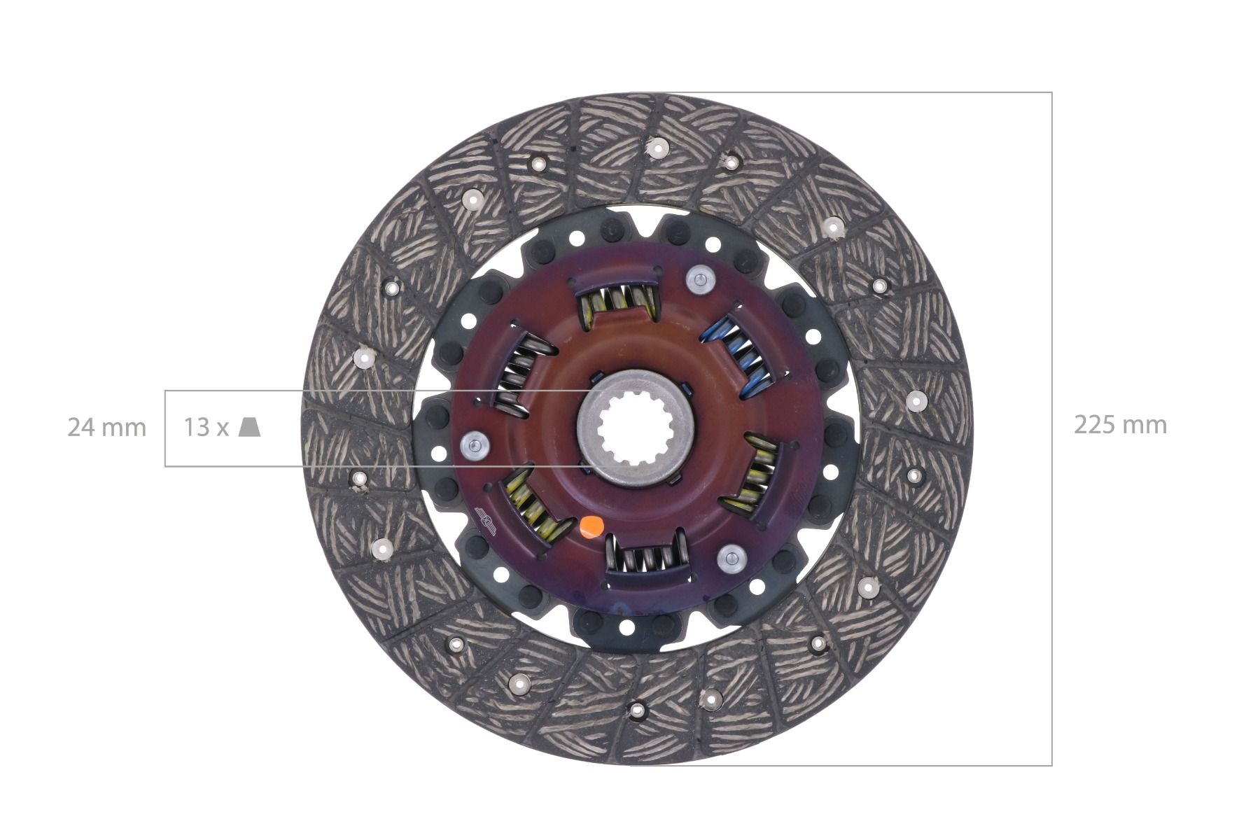 Clutch disc Iseki TA, TK, TL, TS, 3030, Landhope, Bolens Clutch disc Iseki TA, TK, TL, TS, 3030, Landhope, Bolens