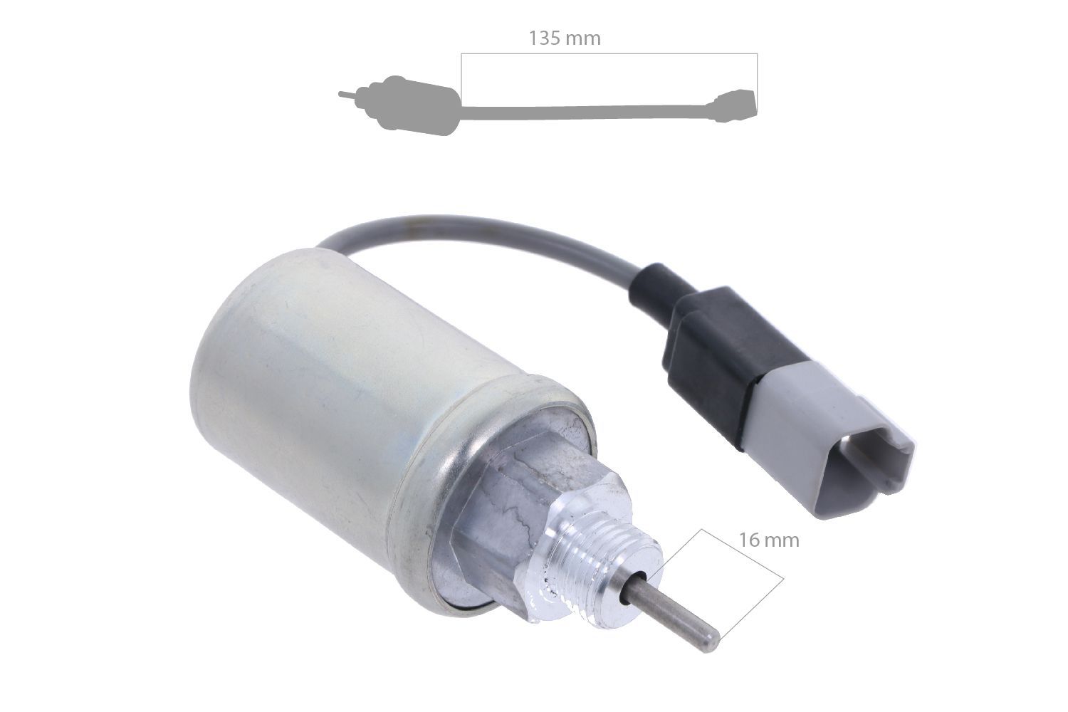 3KR1 Fuel Shut off Solenoid - Reliable Isuzu Engine Parts