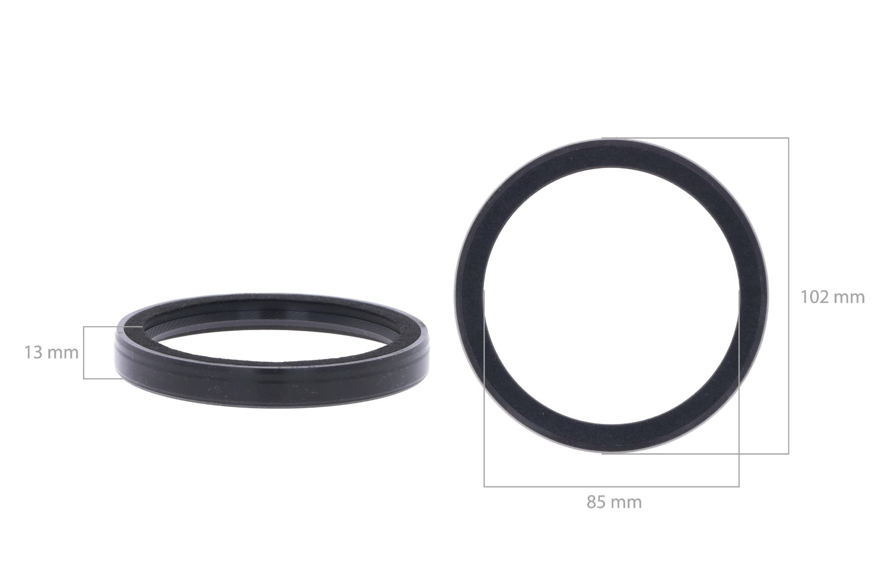 Crankshaft seal (backside) Kubota D1102, D1301, D1302, D1402