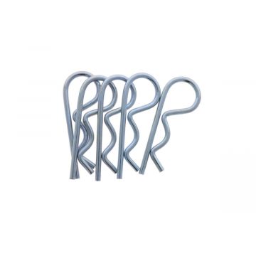 Set of 5 R-clips 6mm