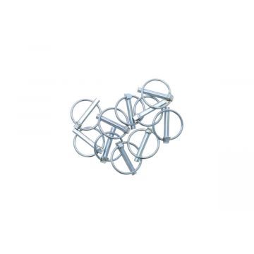 Set of 10 linch pins 8mm