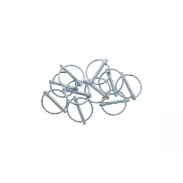 Set of 10 linch pins 6mm