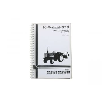 Yanmar YM2202, YM2402 Parts catalog with technical drawings