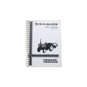 Yanmar YM1802, YM2002 Parts catalog with technical drawings