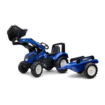 Iseki Pedal Tractor with trailer and Front loader 3 to 7 years