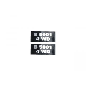 Kubota B5001 4WD Sticker