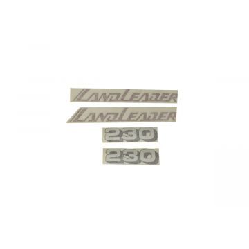 Bonnet decal sticker set TA230