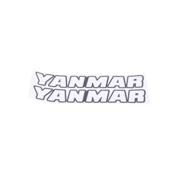 Bonnet decal sticker YANMAR 