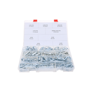 Assortment box 159 R-clip and linch pins