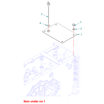 Gearbox Gasket Captain 273, Startrac 273, 