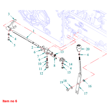 Gasket 4WD activation Captain 273, Startrac 273,