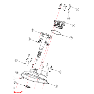 Gasket brake plate Captain, Startrac, Antonio Carraro, Etc.,