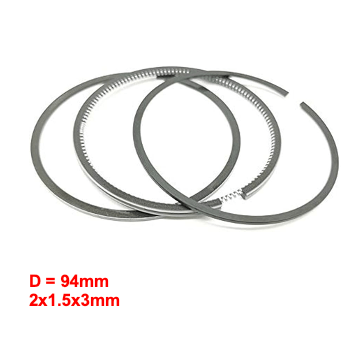 Piston ring set STD Kubota V3007, V3307, Caterpillar C3.3B, 