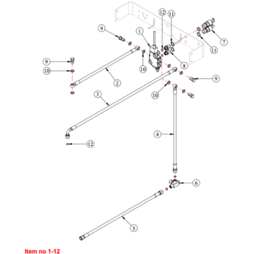 Hydraulic valve (Rear mounting) Captain, Startrac, Antonio Carraro, Etc.,