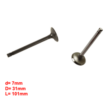 Intake Valve Kubota V3300 IDI, V3600 IDI, 