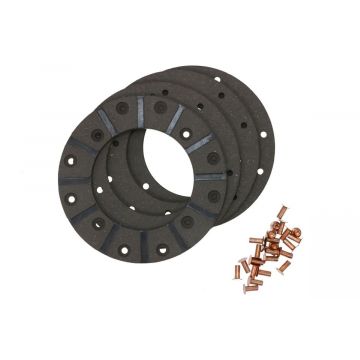 Brake lining kit, 142mm 