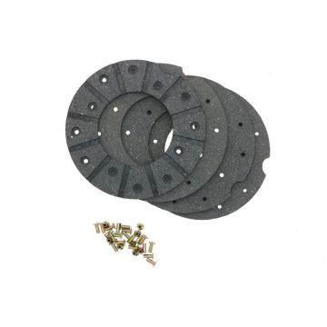 Brake lining kit disc, 165 mm